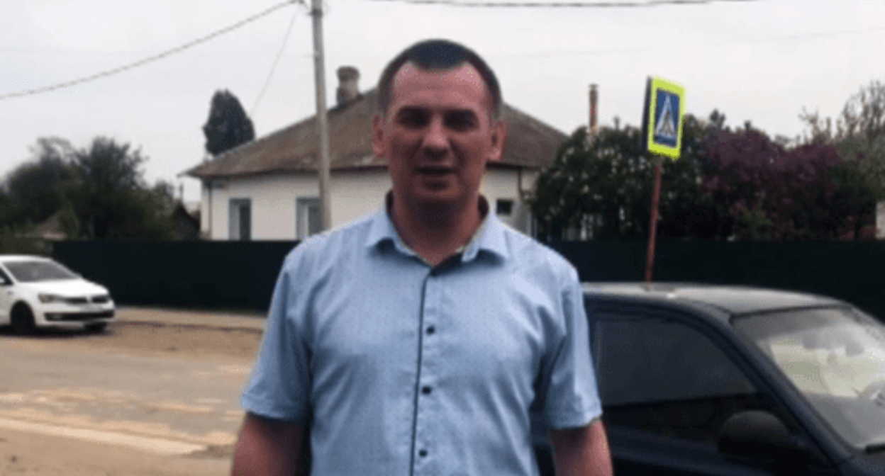 Igor Nagavkin. Screenshot of a video by the "Caucasian Knot" posted on April 24, 2024 https://youtu.be/RLS9GIq2SPQ Igor Nagavkin. Screenshot of a video by the "Caucasian Knot" posted on April 24, 2024 https://youtu.be/RLS9GIq2SPQ