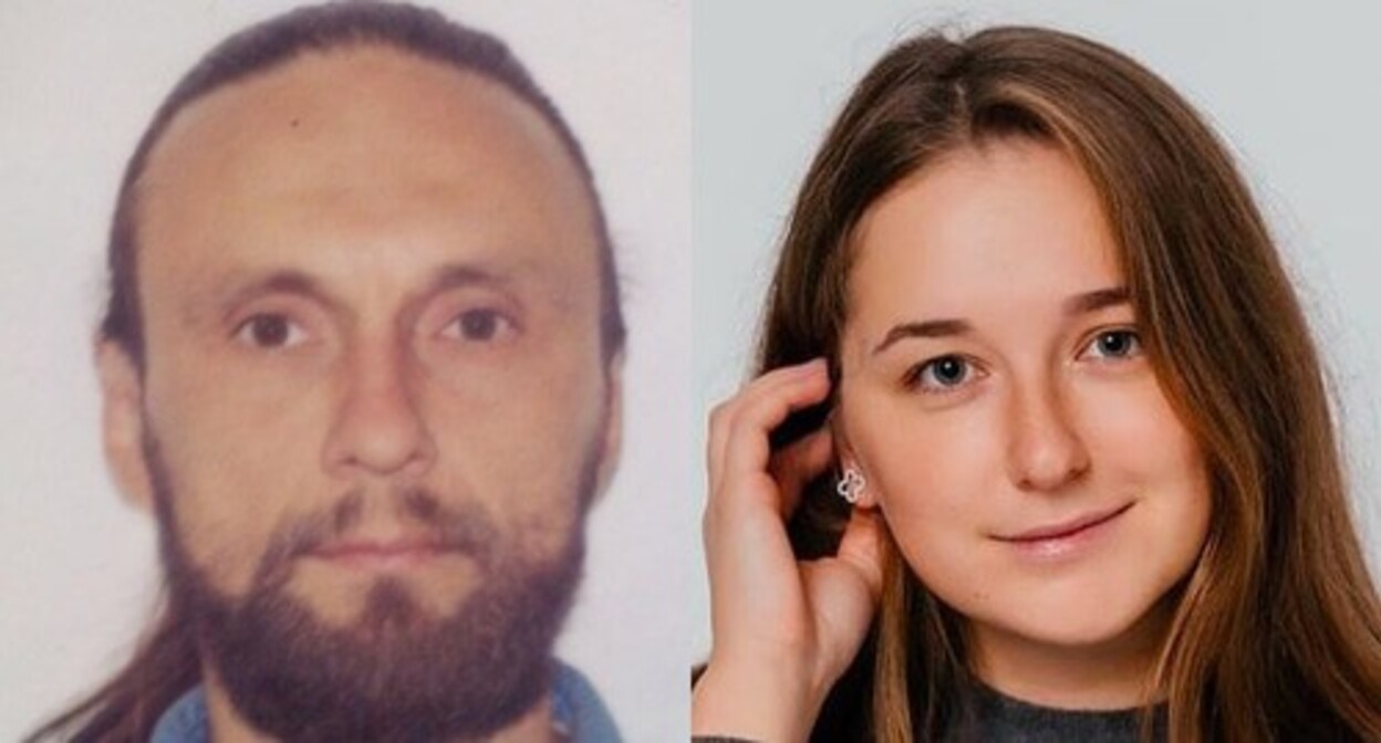 Human rights defender Maxim Vedoprav, lawyer Valeria Vetoshkina, photos: "OVD-Info"*, collage by the "Caucasian Knot" Human rights defender Maxim Vedoprav, lawyer Valeria Vetoshkina, photos: "OVD-Info"*, collage by the "Caucasian Knot"