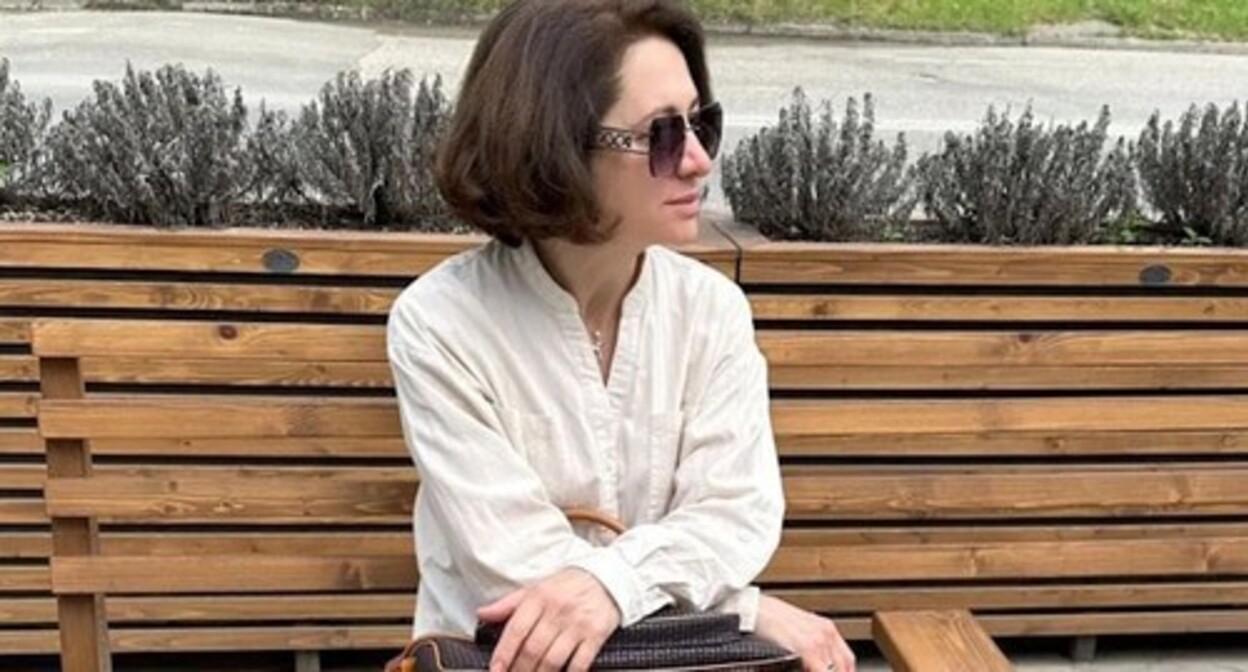 Olga Begretova (Efendieva). Photo by the "Memorial" Centre for Defence of Human Rights https://memorialcenter.org/news/byvshaya-sotrudnicza-memoriala-pozhalovalas-na-pogranichnikov Olga Begretova (Efendieva). Photo by the "Memorial" Centre for Defence of Human Rights https://memorialcenter.org/news/byvshaya-sotrudnicza-memoriala-pozhalovalas-na-pogranichnikov
