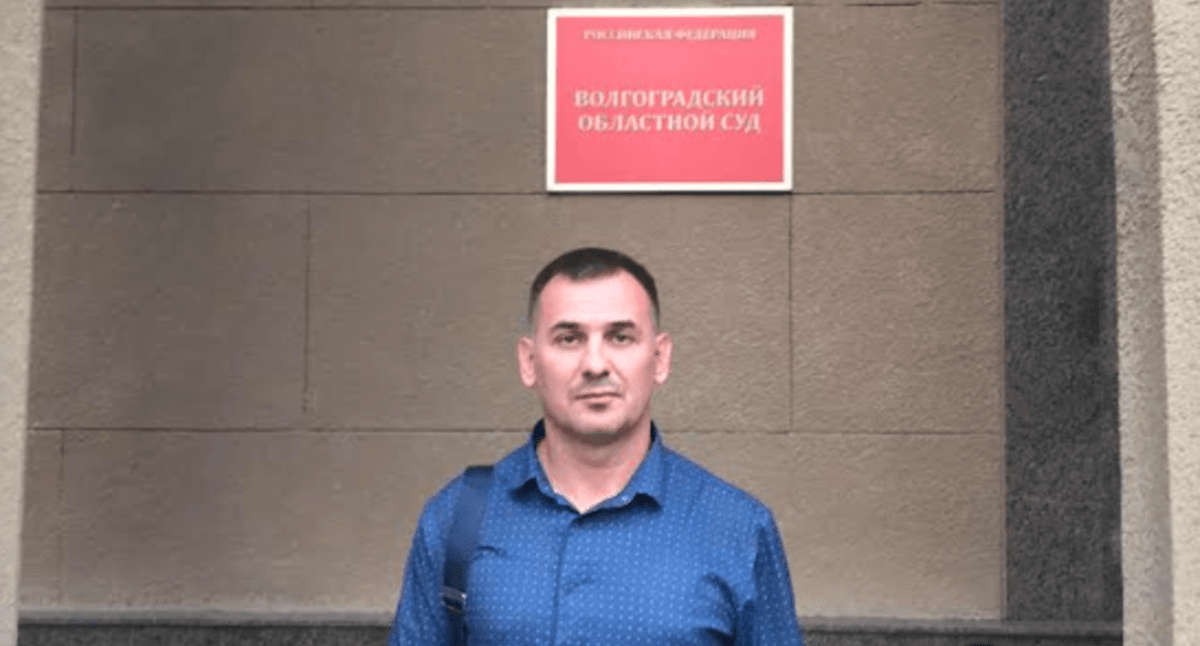 Igor Nagavkin at the Volgograd Regional Court, September 12. Photo courtesy of Igor Nagavkin for the "Caucasian Knot" Igor Nagavkin at the Volgograd Regional Court, September 12. Photo courtesy of Igor Nagavkin for the "Caucasian Knot"