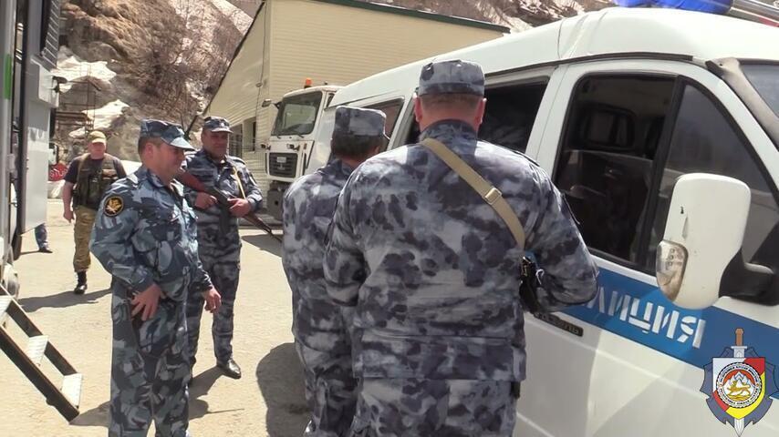 Law enforcers in South Ossetia. Photo: https://mvdruo.ru/