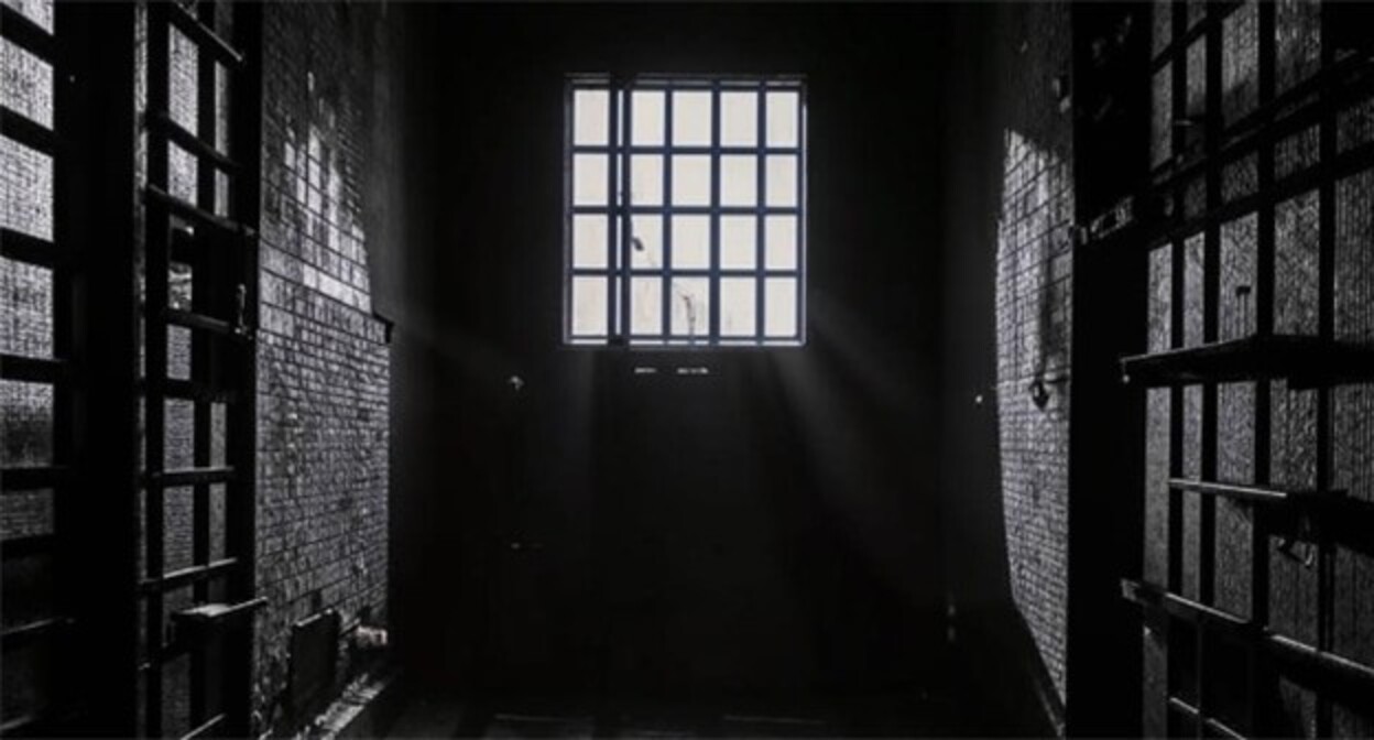 A prison. Picture made in Copilot by the "Caucasian Knot"