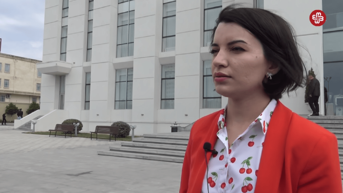 Sevindj Vagifgyzy. Photo Meydan.tv https://www.meydan.tv