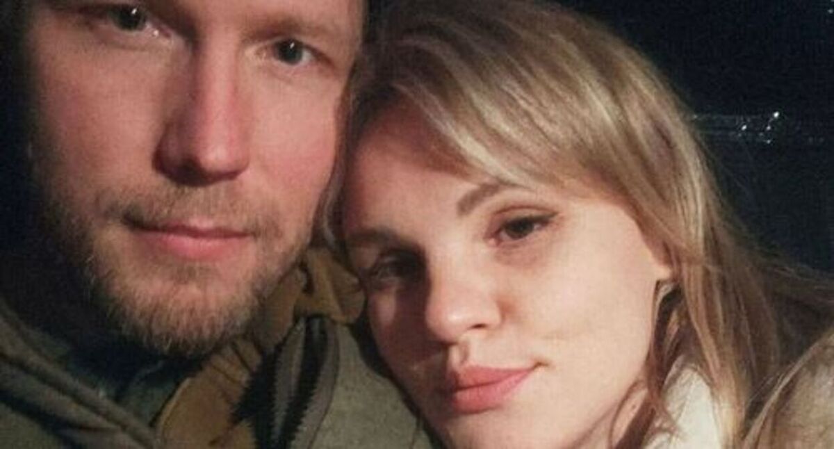 Kseniya Abramova with her husband Alexei. January 8, 2023. Photo by Kseniya Abramova