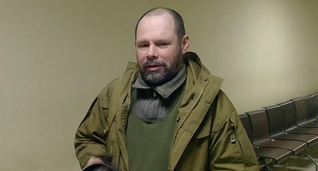 Alexei Kungurov in a court. February 14, 2025. Photo by Beslan Kmuzov for the "Caucasian Knot"