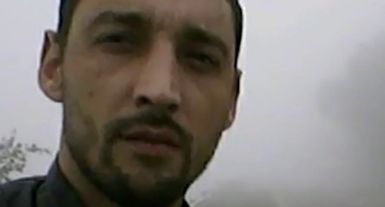 Movsar Umarov. Screenshot of a video https://www.youtube.com/watch?v=pVqepeX_DEw