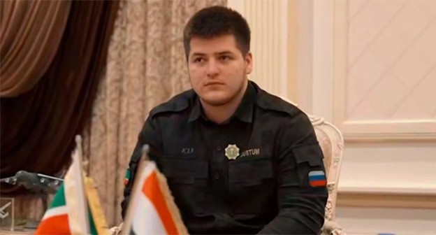 Adam Kadyrov. Photo: RKadyrov_95 / Telegram Adam Kadyrov. Photo: RKadyrov_95 / Telegram