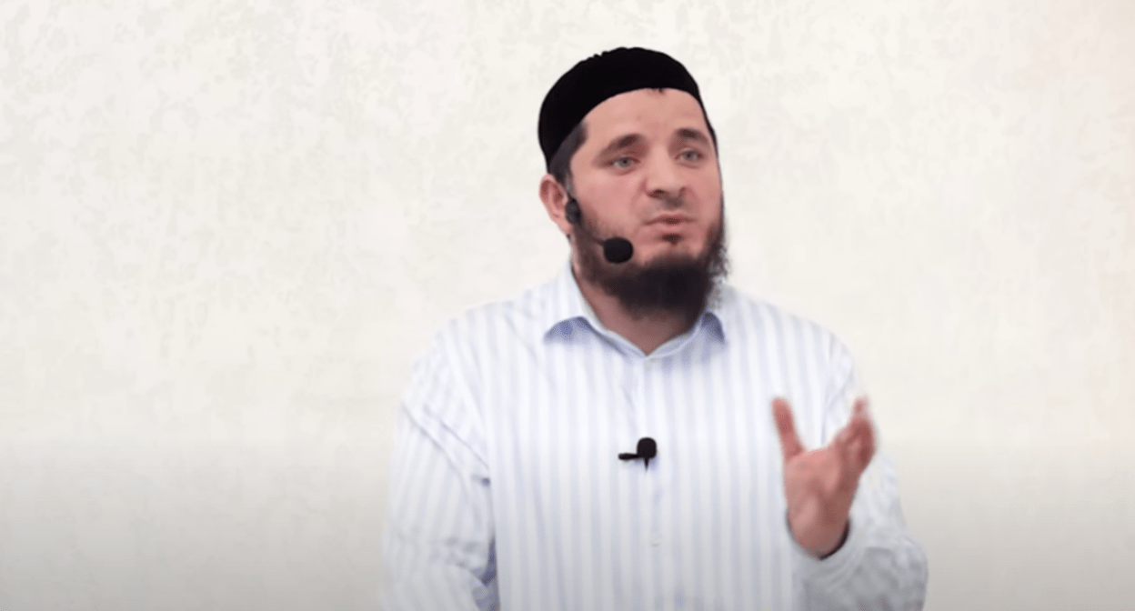 Mukhammad Tamaskhanov. Screenshot of a video posted on the YouTube channel on April 19, 2025 https://www.youtube.com/watch?v=2CRjKZBFhVY