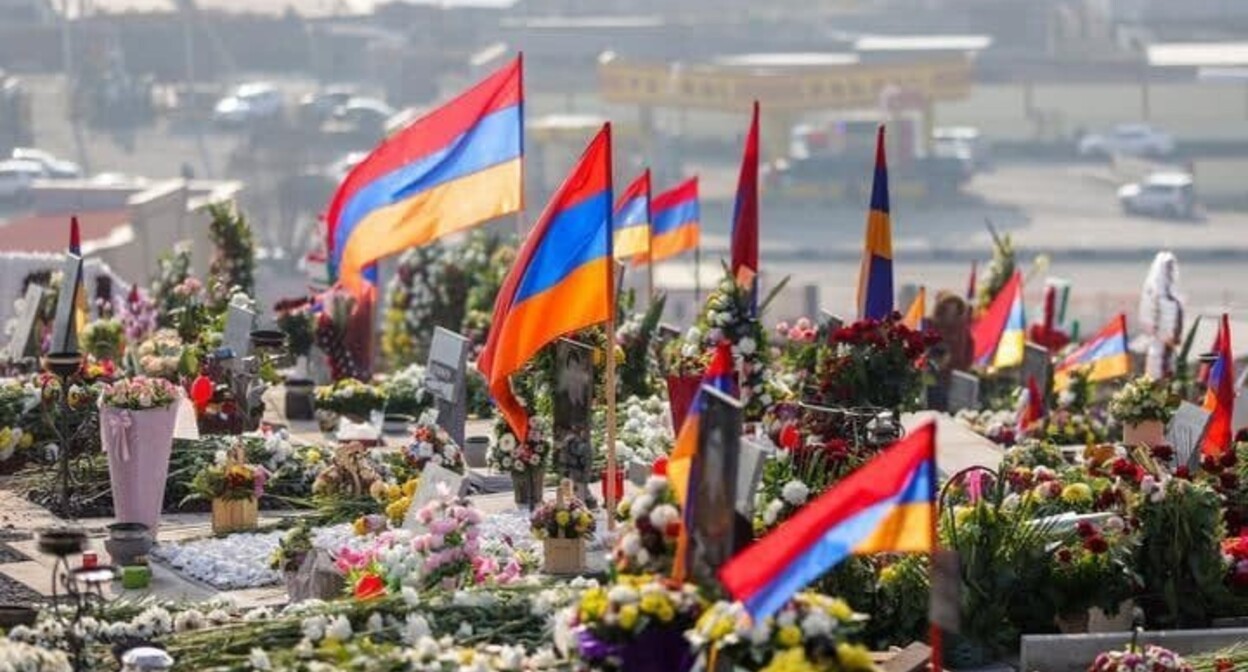 The “Yerablur” military pantheon in Yerevan. A photo by https://verelq.am/ru/node/112712 The “Yerablur” military pantheon in Yerevan. A photo by https://verelq.am/ru/node/112712