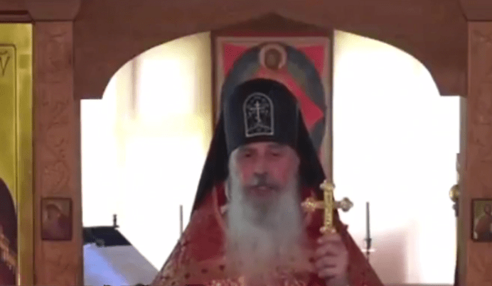 Schema-abbot Gavriil. Freeze frame video from the Telegram channel “Ostorozhno, Novosti” (Beware the News) from 30.05.25, https://t.me/ostorozhno_novosti/37195.
Schema-abbot Gavriil. Freeze frame video from the Telegram channel “Ostorozhno, Novosti” (Beware the News) from 30.05.25, https://t.me/ostorozhno_novosti/37195.