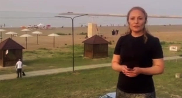 Video appeal by Patimat Guseinova. June 9, 2025: video screenshot: https://t.me/shtab_dagestana_kanal/33455 Video appeal by Patimat Guseinova. June 9, 2025: video screenshot: https://t.me/shtab_dagestana_kanal/33455
