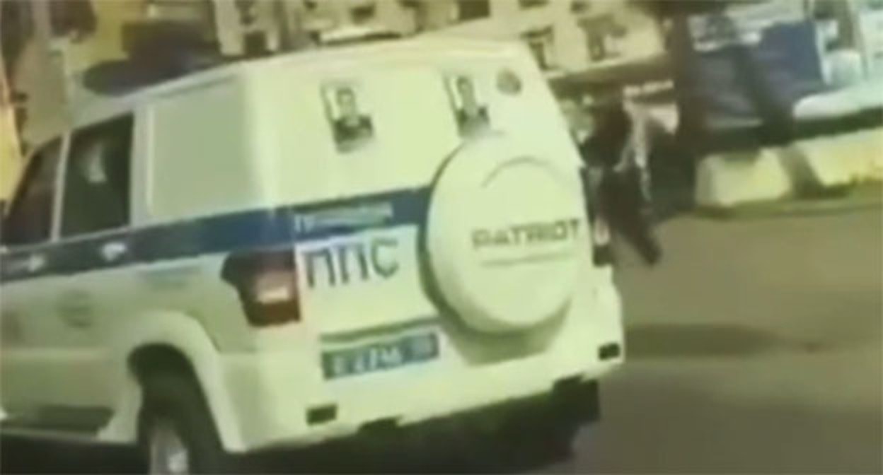 Search for draft dodgers in Makhachkala. June 10, 2025. Video screenshot https://t.me/iditelesom_help/5803
