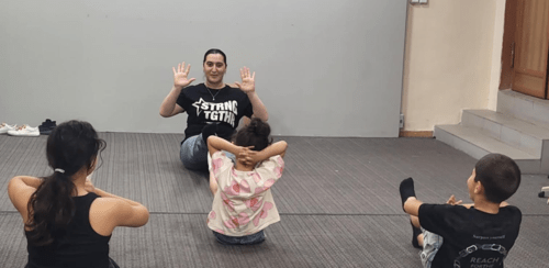 Classes with children as part of the New Perspective Project: photo by Alvard Grigoryan for the "Caucasian Knot".