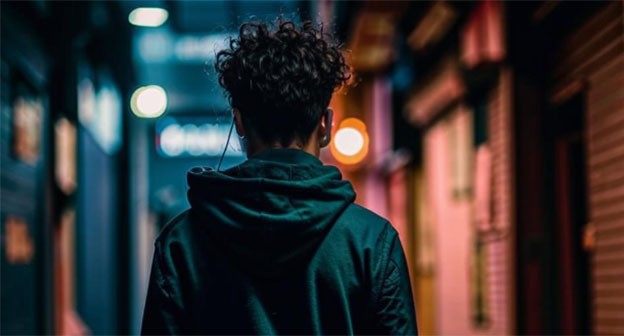 Teenager: illustration by the "Caucasian Knot" created by using the Copilot software.
