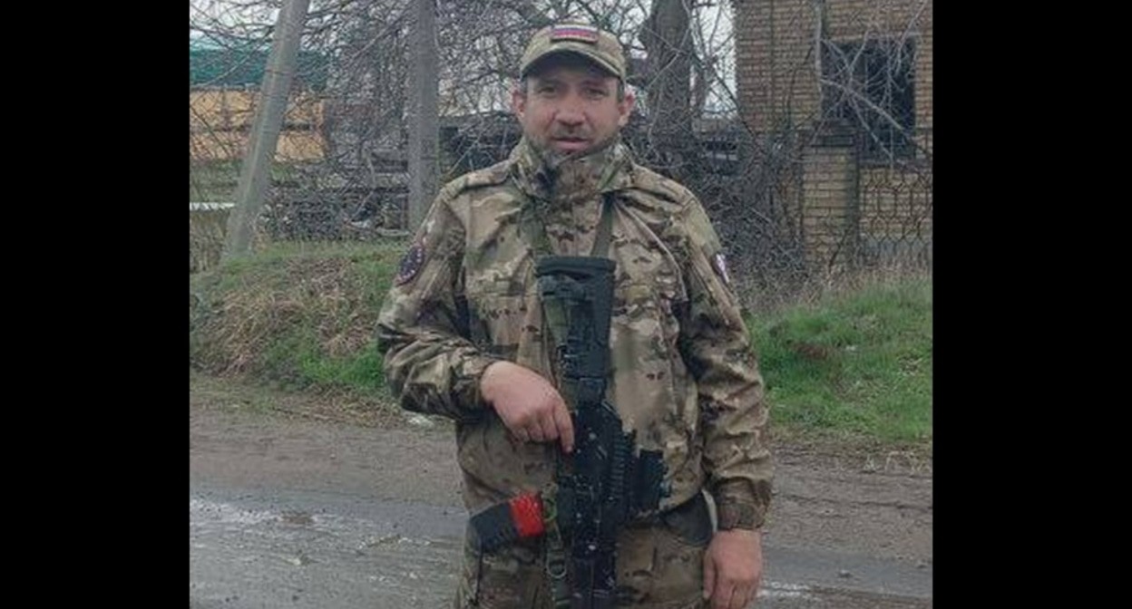 Maxim Slyusar. Photo from Andrey Gimbatov’s telegram channel https://t.me/gimbatov34/4921