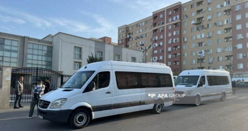 Sending displaced persons to Kengerli. June 30, 2025. Photo: APA https://ru.apa.az/sotsium/v-selo-kengerli-agdamskogo-raiona-otpravlena-ocerednaya-gruppa-pereselencev-614760