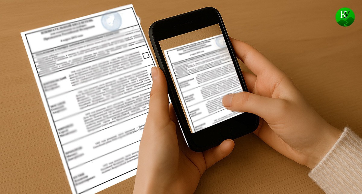 Photo of the bulletin. Illustration created by the "Caucasian Knot" using AI in the Copilot program