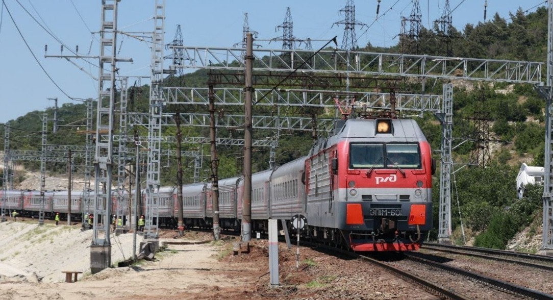 Passenger train. Photo: Russian Railways https://t.me/telerzd/6741