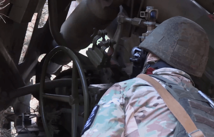 Russian military. Still from Russian Defense Ministry video, https://t.me/mod_russia/39882