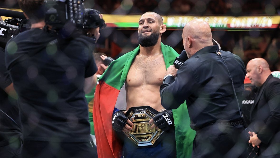 Khamzat Chimaev. Photo Getty Images