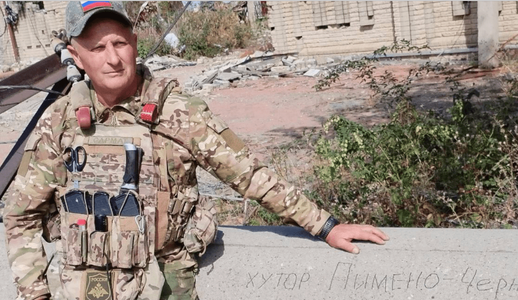 Oleg Kuvshinov. Screenshot of a photo from the Telegram channel of the Kotelnikovsky District Administration from 30.08.25, https://t.me/kotelnikovo_34/5875