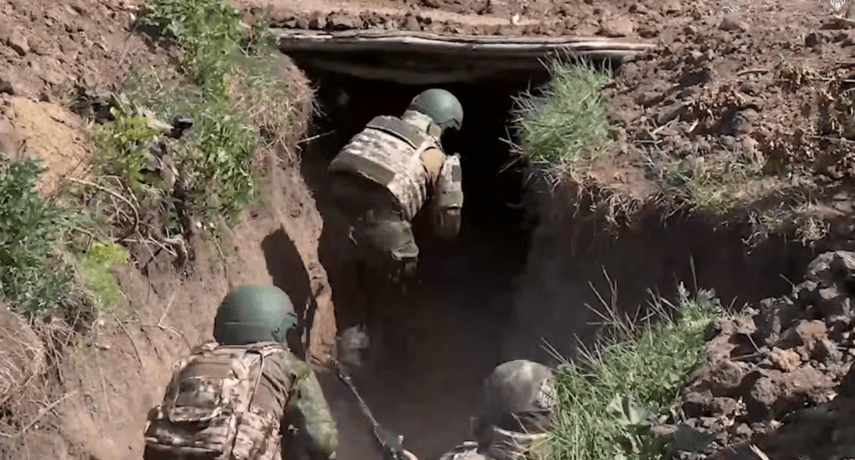 Russian military. Still from the Defense Ministry video https://t.me/mod_russia/53966