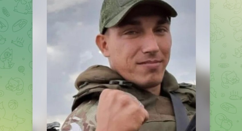 Vitaly Vershinin. Screenshot of the publication of the Rudnyansky district administration https://t.me/moya_rudnya/1513