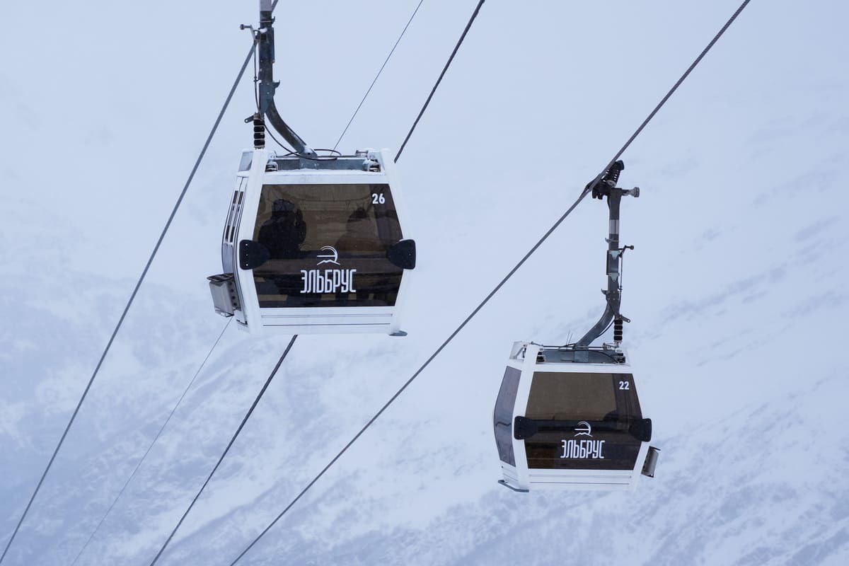 Cableway on Elbrus. Photo: https://resort-elbrus.ru/