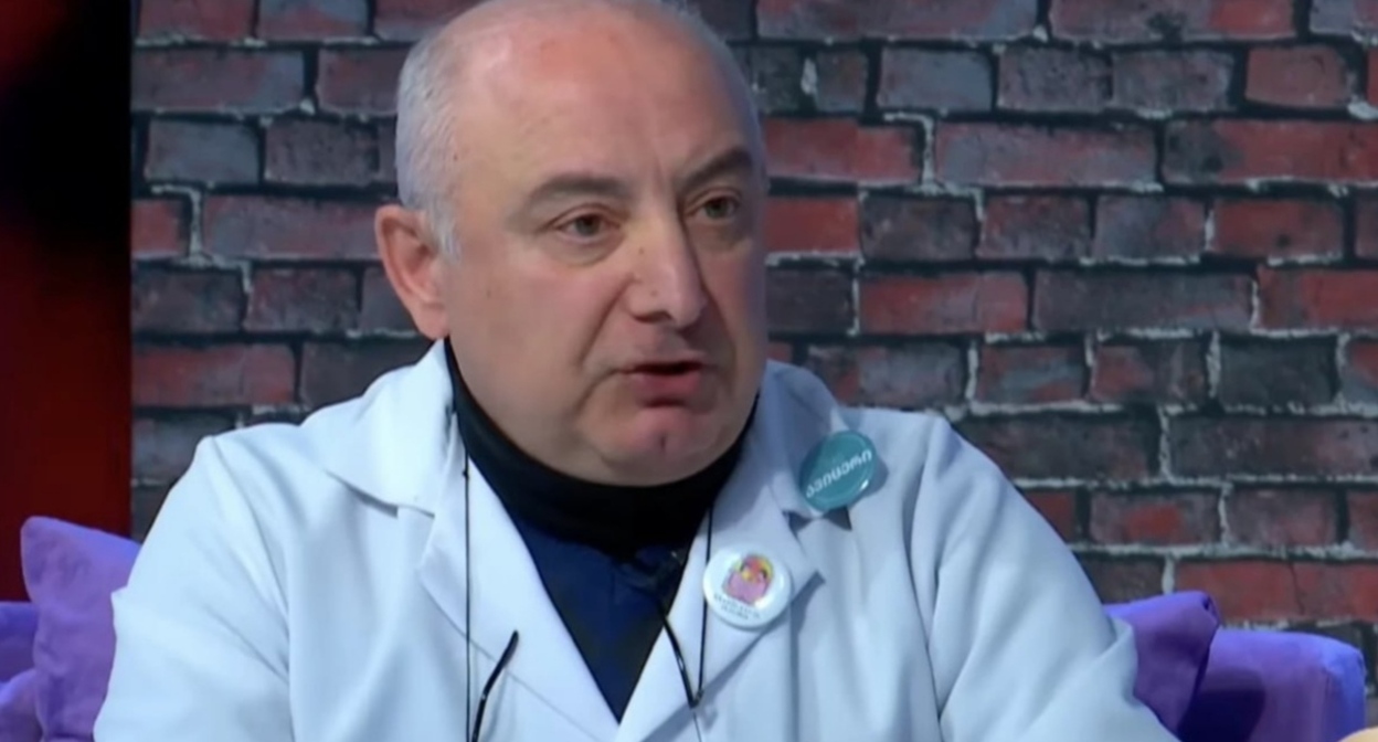 Giorgi Chakhunashvili. Photo from the Telegram channel of the publication "Novosti - Georgia" https://t.me/NGnewsgeorgia/25931