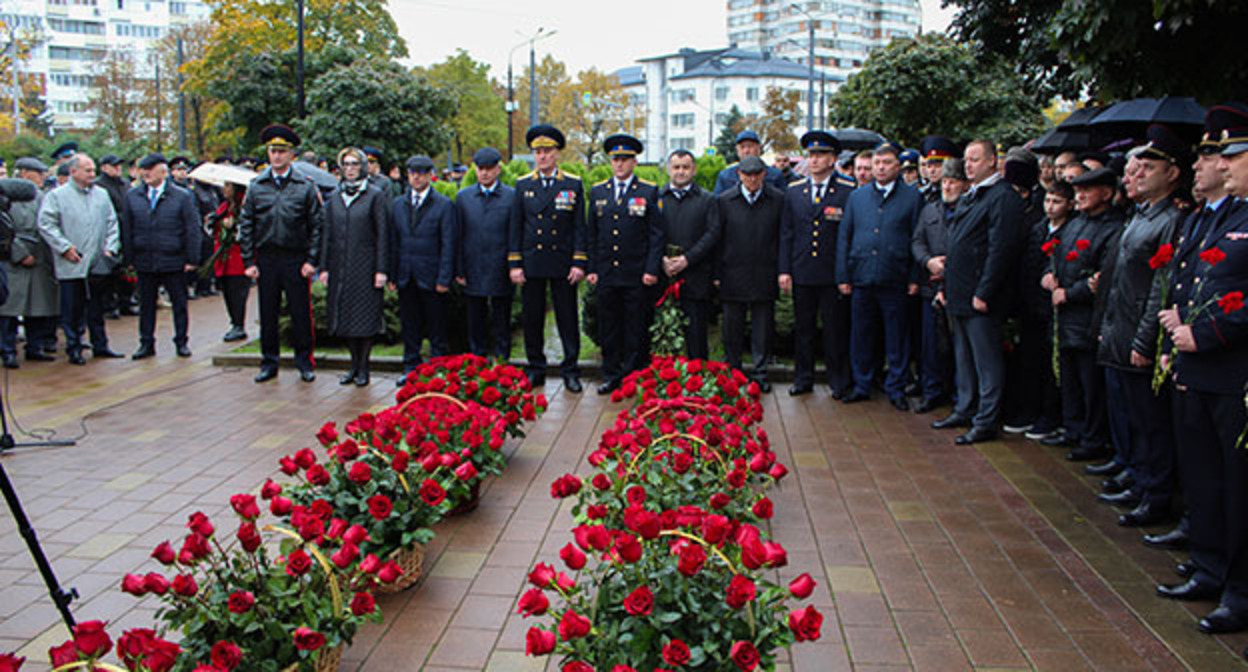 A memorial service in Nalchik. October 13, 2025. Photo: https://kbrria.ru/