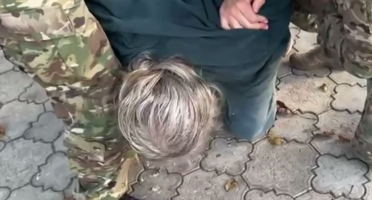 The arrest of a priest. November 19, 2025. Photo: Federal Security Service of Russia for Krasnodar Krai.
