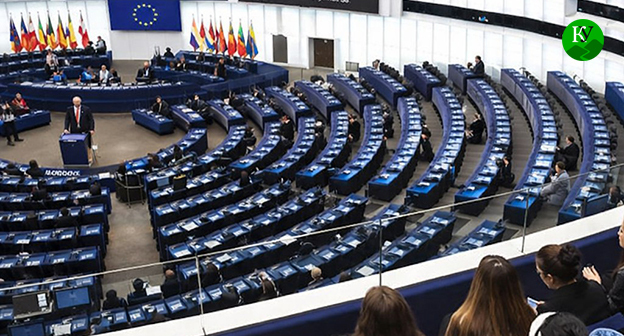 European Parliament. An AI-generated illustration of the "Caucasian Knot" created by Copilot