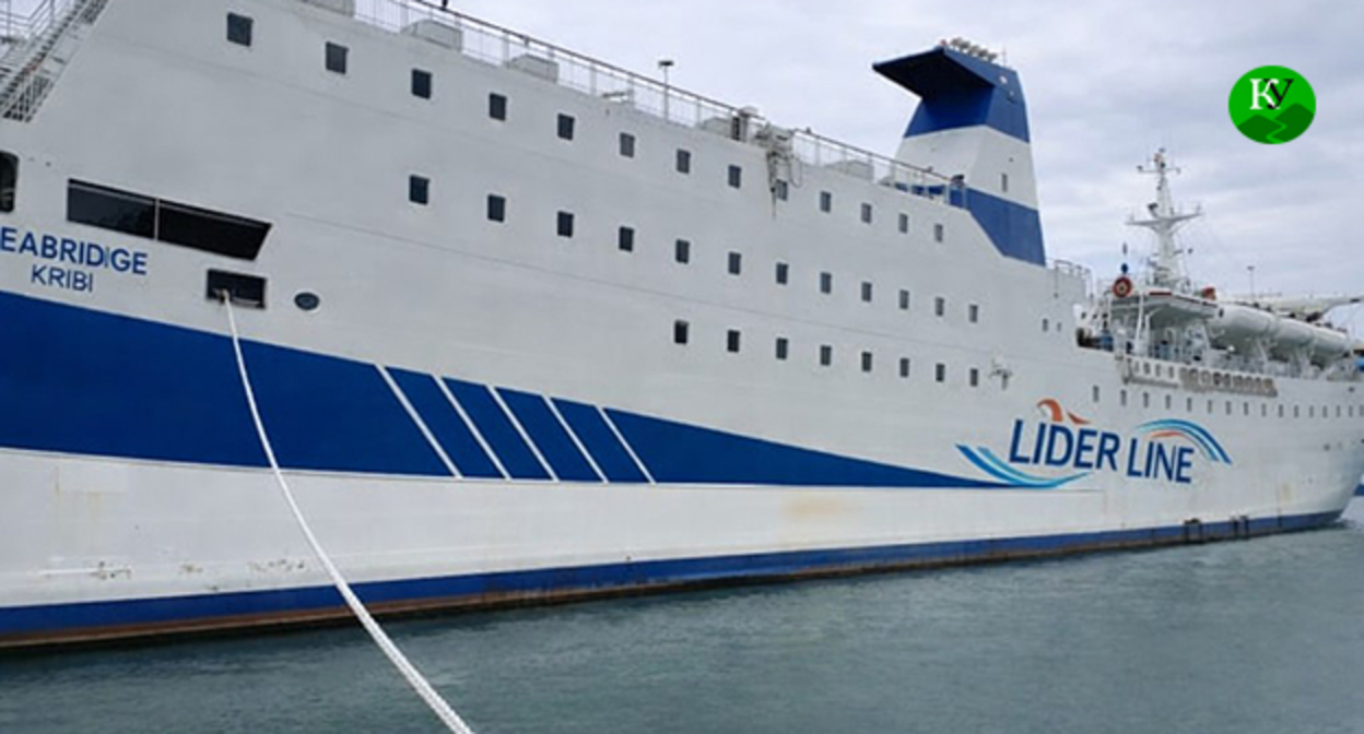 Sochi-Trabzon ferry. Illustration of the "Caucasian Knot" created by AI using the Copilot program.