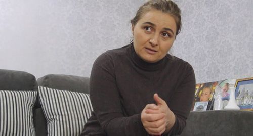 Tamara Mearakishvili. Still from a "Caucasian Knot" video