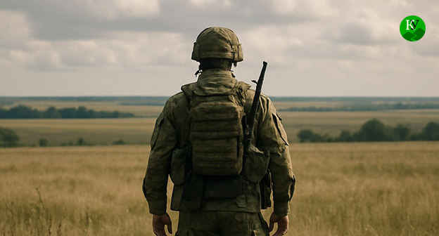 Military. Illustration of the "Caucasian Knot" created using AI in the Copilot program.