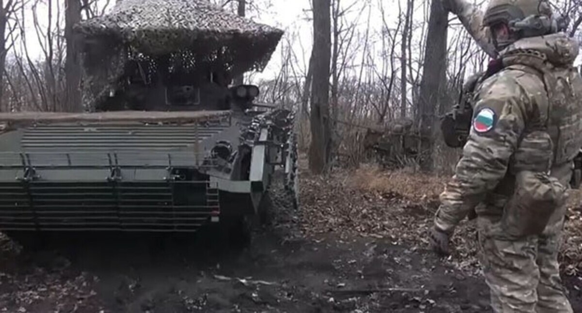 A serviceman in the military operation zone in Ukraine. Photo: Russian Ministry of Defense https://z.mil.ru