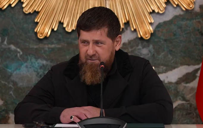 Ramzan Kadyrov. Still from a video from his Telegram channel, January 12, 2026, https://t.me/RKadyrov_95/6298.