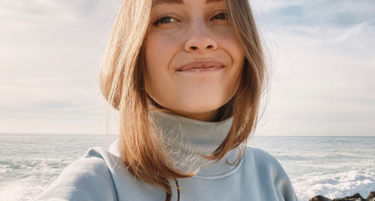 Valeria Kichigina. Screenshot from the Telegram account @valerafzlln.