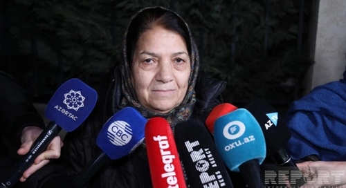 Sonia Suleymanova. Photo: Report https://report.az/ru/vnutrennyaya-politika/zhitelnica-horovlu-my-33-goda-s-toskoj-zhdali-vozvrasheniya-v-rodnye-kraya