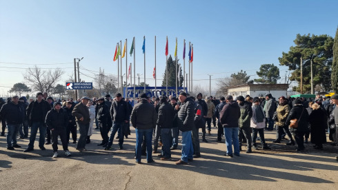 Strike in Rustavi. Screenshot from Info Rustavi, January 29, 2025, https://inforustavi.ge/index.php?m=31&news_id=43377