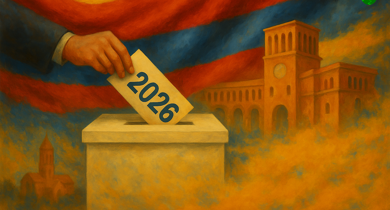 Elections in Armenia. Illustration created by the Caucasian Knot using AI in the Copilot program.
