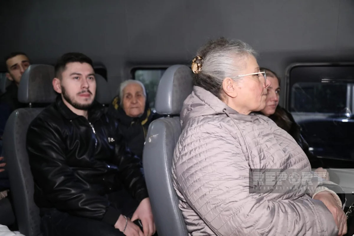 A still of Azerbaijani internally displaced persons (IDPs) returning to Agdam on March 5. Photo: Report / https://report.az/ru/vnutrennyaya-politika/v-gorod-agdam-pereselilis-eshe-90-semej#gallery_2714bba297d34060ce58de3dddba0760-13