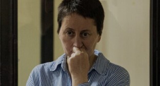 Mzia Amaglobeli in court. June 2025. Photo from TV Pirveli.