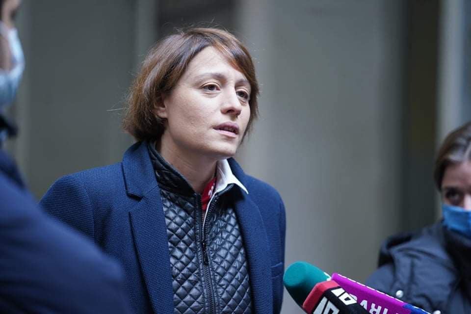 Elene Khoshtaria. Photo: Georgia News https://www.newsgeorgia.ge/