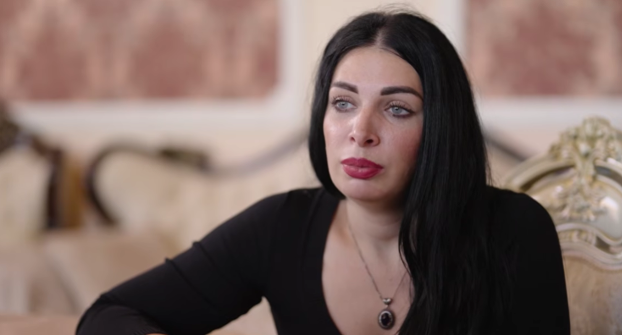 Maria Smelaya. Still frame from a video from the YouTube channel "Ostorozhno Media" from April 10, 2026, https://www.youtube.com/watch?v=pnjbgxxzYoY