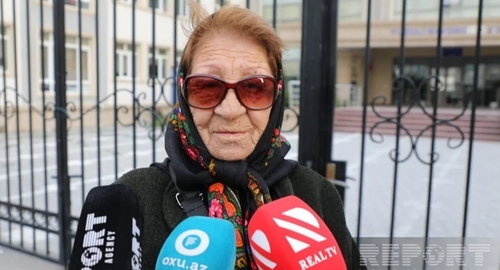 Glavdiya Yusifova. Photo: Report https://report.az/ru/vnutrennyaya-politika/glavdiya-yusifova-ya-ochen-vzvolnovana-mne-tozhe-vypalala-vozmozhnost-versutsya-na-rodnuyu-zemlyu