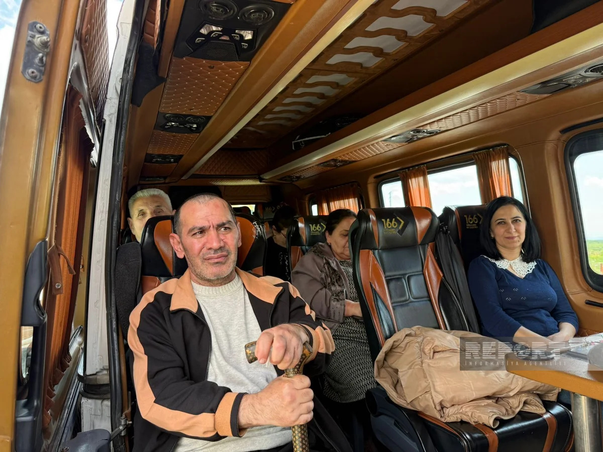 135 members of Azerbaijani families have returned to the village of Khojavend in the Khojavend district. Photo: Report / https://report.az/ru/vnutrennyaya-politika/v-selo-hodzhavend-pereselyayutsya-eshe-32-semi#gallery_a6a4511717ca52adb098599740b78057-4