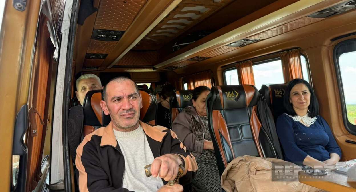 135 members of Azerbaijani families have returned to the village of Khojavend in the Khojavend district. Photo: Report / https://report.az/ru/vnutrennyaya-politika/v-selo-hodzhavend-pereselyayutsya-eshe-32-semi#gallery_a6a4511717ca52adb098599740b78057-4