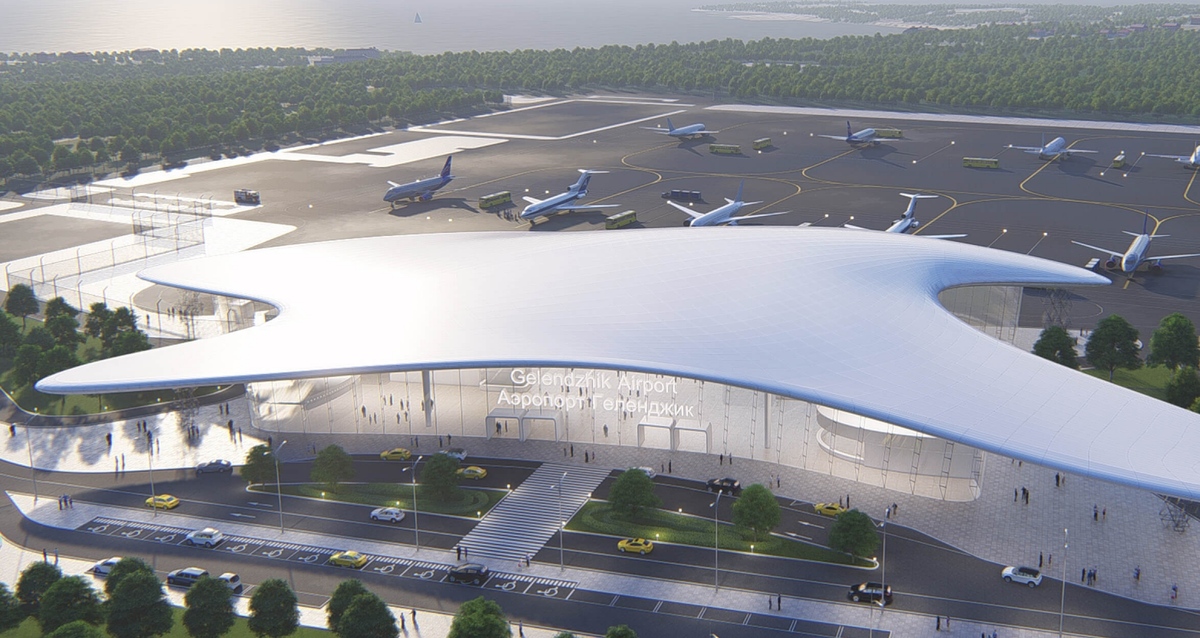 Gelendzhik Airport. Photo: airport press service https://gelaero.ru/about/ Gelendzhik Airport. Photo: airport press service https://gelaero.ru/about/