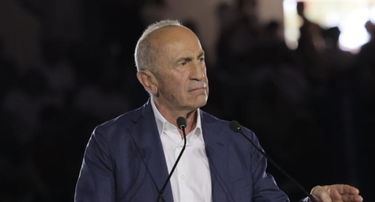 Robert Kocharyan. Screenshot from Yerevan Today, https://yerevan.today/ru/robertu-kocharyanu-ne-pozvolili-vyehat-iz-strany/. Robert Kocharyan. Screenshot from Yerevan Today, https://yerevan.today/ru/robertu-kocharyanu-ne-pozvolili-vyehat-iz-strany/.